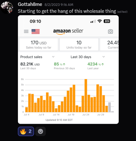 Gottah8me - $82K month