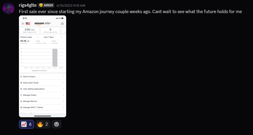 Rigs4glte - First sale ever